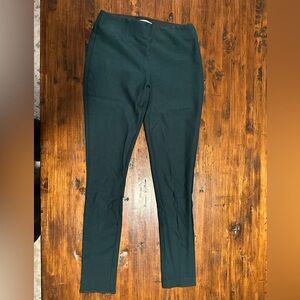 Calvin Klein Forest Green Slip-on Legging Trousers